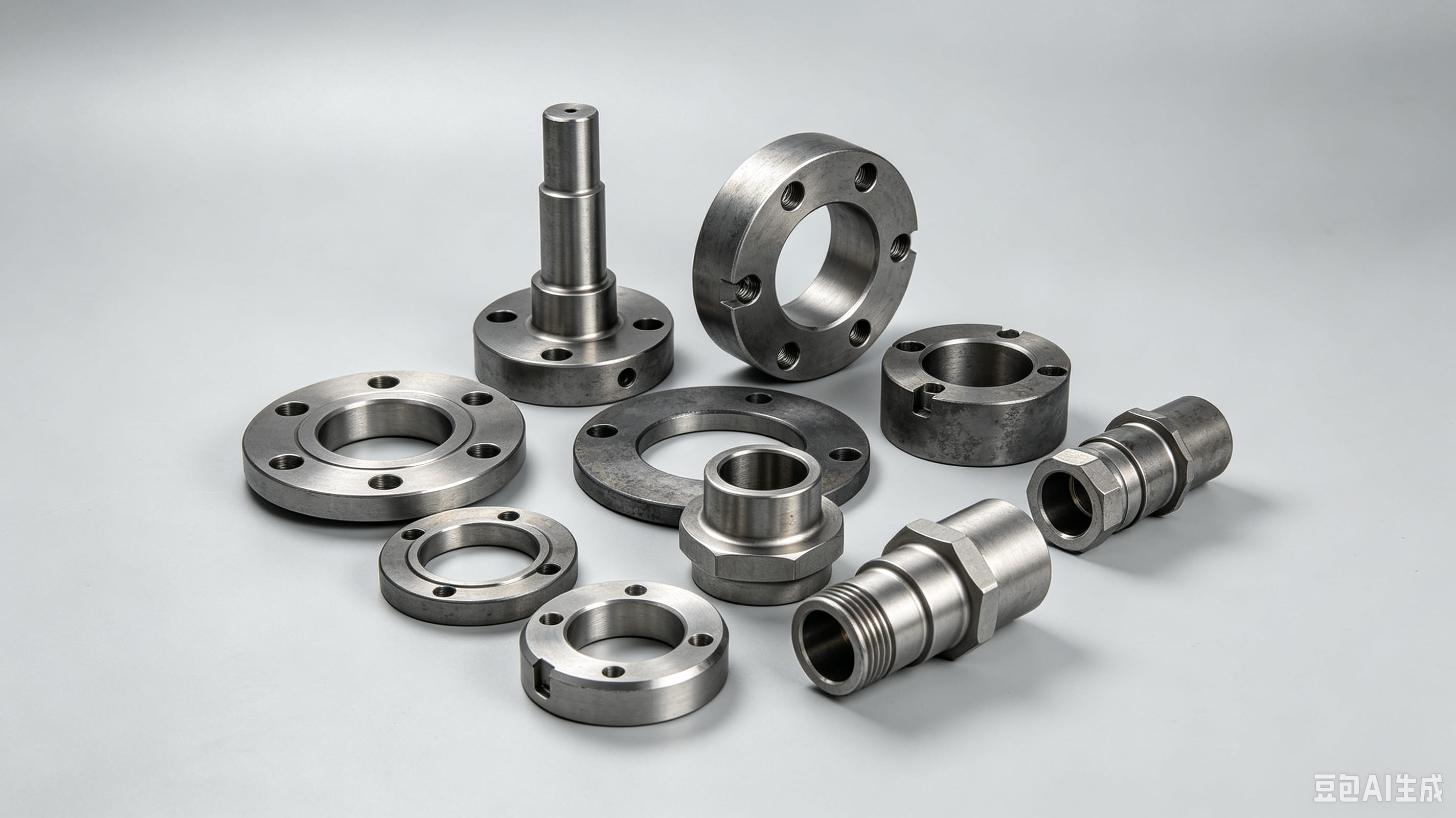 Zirconium finished machined part