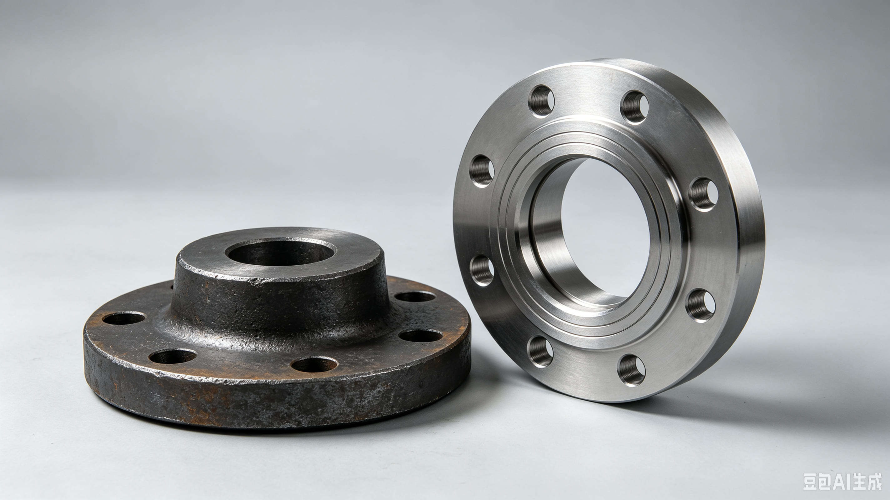Finished machined pump shaft